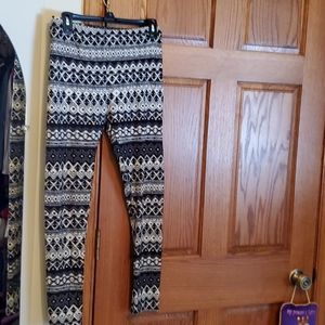 Medium Pink Rose Leggings